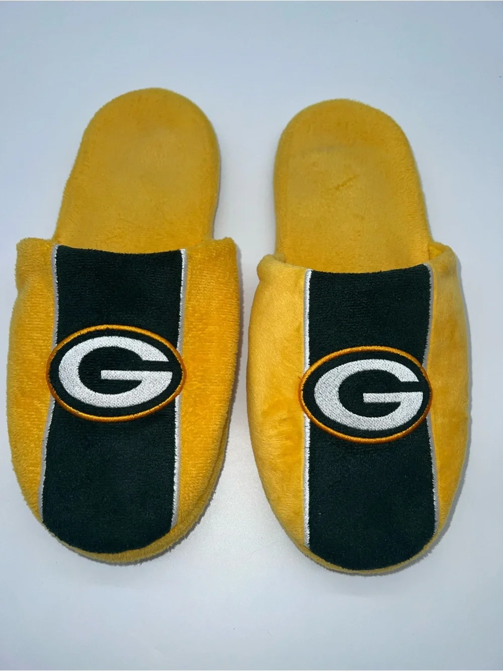 Green Bay Packers Men's Green/Yellow Color Block w/White Accent-Size L (11-12)